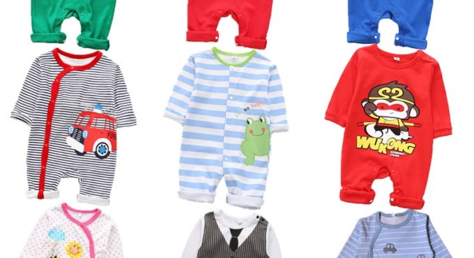 2020 Infant Clothes Autumn NewBorn Baby Rompers letter M Clothing Costumes Cartoon Funny Kids Jumpsuit New Born Boys Clothes