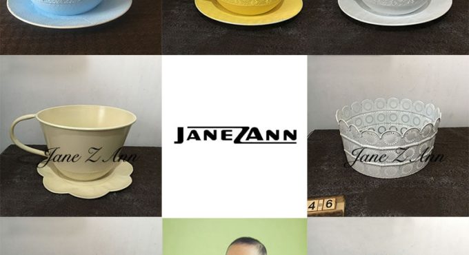 Jane Z Ann Newborn baby photography props infant iron cup basket creative picture ideas photo shoot studio accessories