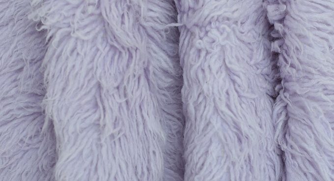 Lilac Chunky Wool Blanket Felted Wool Blanket Curly Photography Blanket Posing Backdrop Beanbag Cover Newborn Photo Props Layer