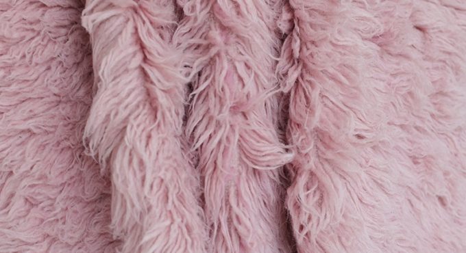 Pink Photogarphy Blanket Soft Thick Shaggy Rug Posing Wool Blanket Flokati Beanbag Cover Newborn Backdrops Photography Props