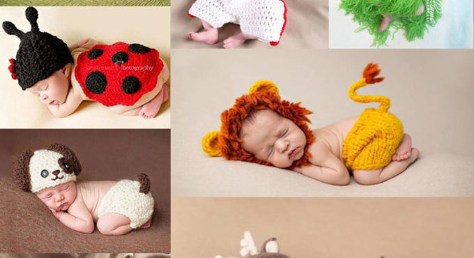 newborn photography props crothet baby clothes boy clothing boys accessories infant girl costume crocheted handmade outfit