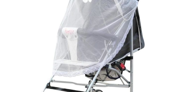 Newborn Baby Stroller Mosquito Net Kids Protection Mesh Cover Baby Stroller Accessories Infant Pushchair Car Mosquito Net Shield