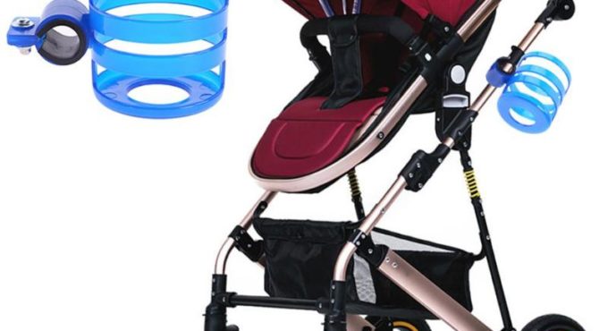 Baby Stroller Cup Holder Milk Bottles Rack 2018 Bicycle Quick Release Water Bottles Cup Plastic Holder Baby Stroller Accessories