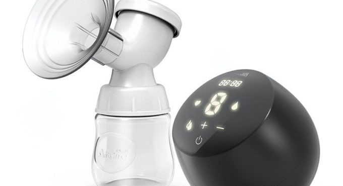 Rechargeable Battery Electric Breast Pump BPA Free Newborn Powerful Baby LED Electric Breast Pump Feeding-9 levels