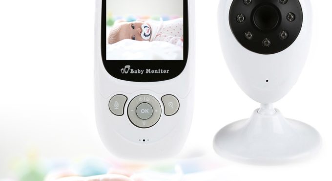 Wireless Infant baby sleep monitor With IP Camera Radio Babysitter Digital Video Night Vision Temperature Display Radio E-Nanny