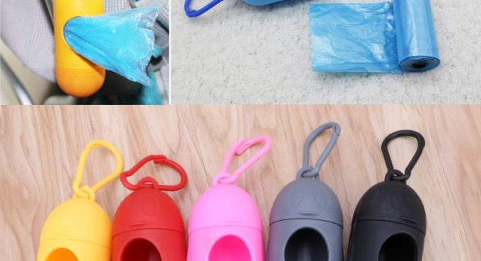 1pc Dispenser Box for Baby Diaper Waste cute plastic Bag Baby Strollers Organizer Storage Box Removable hung on the mummy bag