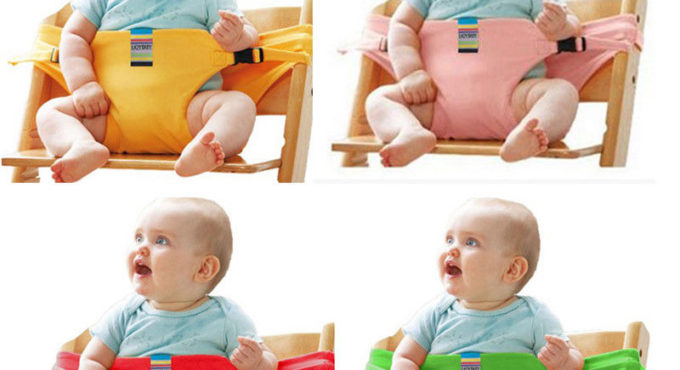 Baby Portable High Chair Booster Safety Seat Strap Harness Dining Seat Belt Protective Activity Tools