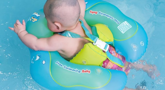 Baby Swimming Ring Inflatable Infant Floating Kids Float Swim Pool Accessories Circle Bath Inflatable Ring Toy For Dropship