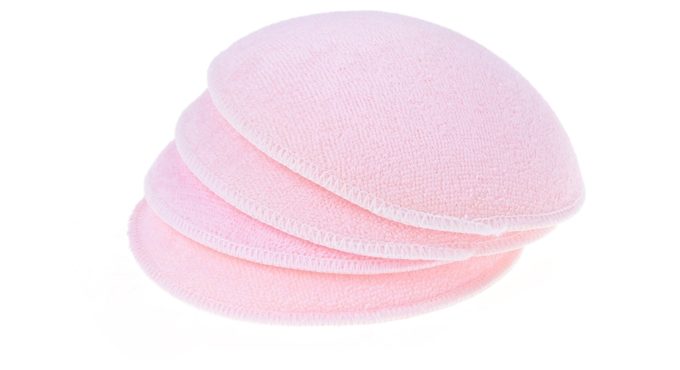 2Pcs Washable Chest Inserts For Breastfeeding Nursing Breast Pads Nursing Pad Breast Feeding Pads Absorbent For Breast Reusable