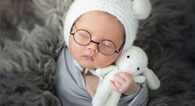 Newborn Infants Photography Props Flat Glasses Baby Studio Shooting Photo Prop Photo Accessories Glasses Photo Props Studio