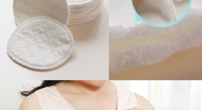 10 pcs Soft Absorbent Cotton Washable Reusable Breastfeeding Breast Nursing Pads