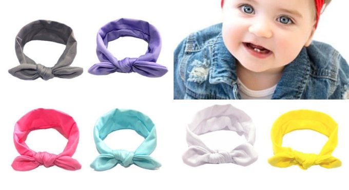 Newborn Baby Girl Headbands Girls Hairband With Bows Soft Elastic Headdress Hair Bands For Girls Headbands Baby Hair Accessories