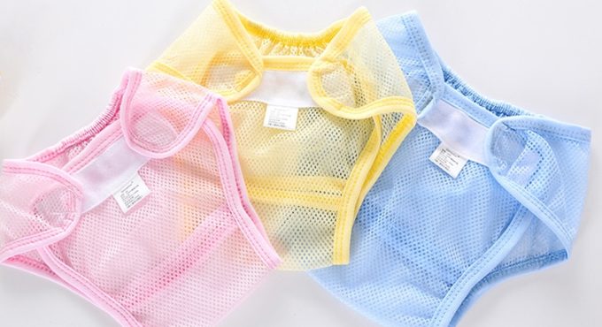 New Washable Mesh Pocket Nappy Newborn Summer Breathable Diapers Infant Cotton liner Baby Diapers Reusable Nappies Cloth Diaper