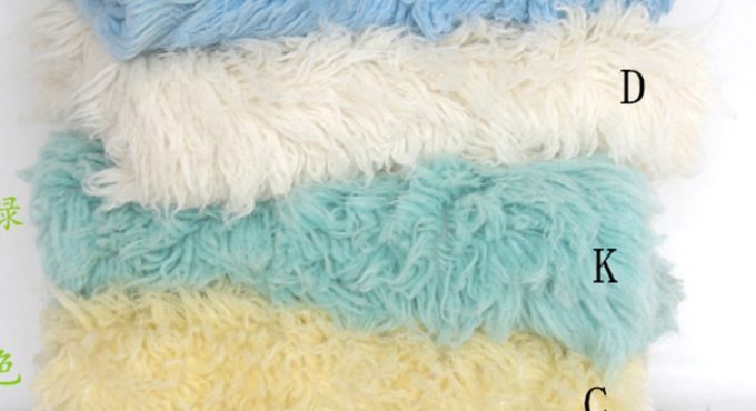 Curly Flokati Wool Blanket Backdrop Beanbag Cover Posing Blanket Newborn Photography Props Greek Wool Rug for photo shoot props