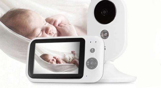 3.5inch Wireless Video Baby Monitor IP Camera Digital Sleep Monitoring Night Vision Temperature Sensor Music Player Monitor