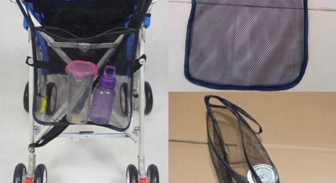 Mummy Baby Diaper Mesh Bag Maternity Insulation Bags Milk Water Bottle Organizer Baby Stroller Carry Bag