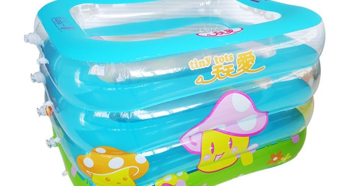 Baby Pool Portable Inflatable Kids Pool Bathtub Kid Toddler Infant Newborn Foldable Shower Pool Inflatable Bath Tub