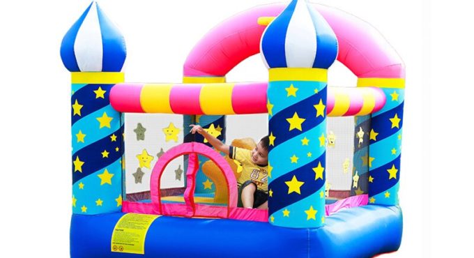 children's inflatable swimming pool castle indoor home swimming pool trampoline kids toys outdoor children's playground