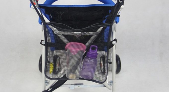 New Fashion Mummy Baby Diaper Mesh Bag Milk Water Bottle Organizer Bag Baby Stroller Carry Bag Maternity Insulation Bags