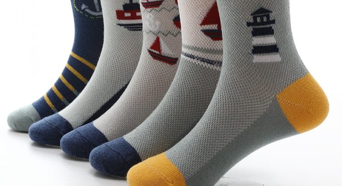 5 Pairs / Lot Kids Socks 2019 New Spring Summer Cotton Breathable Mesh Boys Girls Socks 3- 15 Year Children Socks