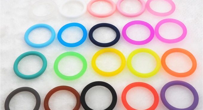 Chenkai 1000pcs BPA free Silicone Adapter O rings DIY Baby NUK MAM Pacifier O Rings Dummy Nursing Pendant Sensory Toy Parts