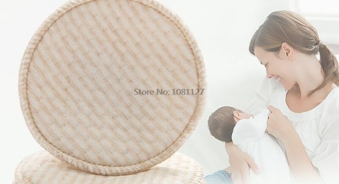 4Pcs Mommy Nursing Pad Washable Breast Pads Spill Prevention Breast Feeding Spill Prevention Breast Pad For Mum Breast Feeding