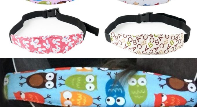 Baby Head Holder for Car Seat Toddler Sleeping Head Fixing Band Child Pram Safety Support Holder Belt Baby Carriage Accessories