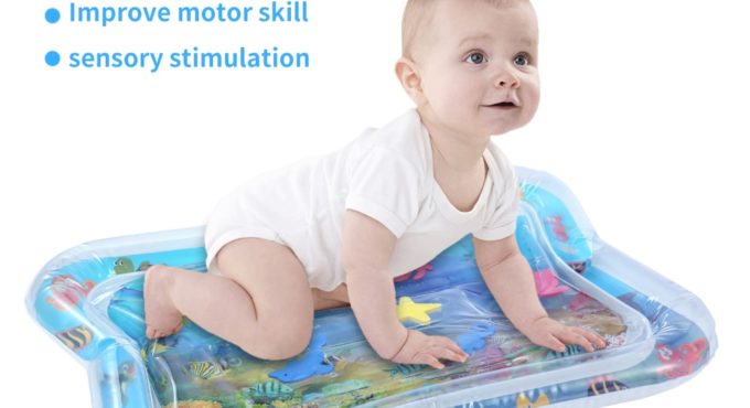 Baby water play mat Inflatable playmat thicken PVC baby gym infant Tummy Time Playmat Toddler Fun Activity Play Center For Baby