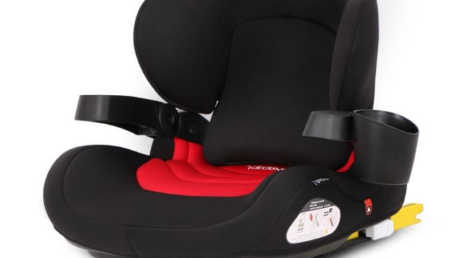 3-12 years old universal child car seat portable car booster pad ISOFIX hard interface