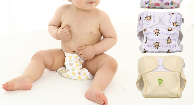 3PCS Baby Reusable Diaper pants Cloth diapers for children Training Pants Adjustable Size Washable Breathable ecological Diaper