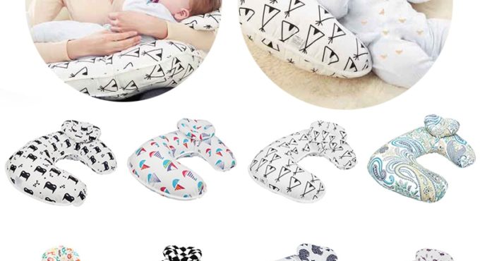 New Baby Nursing Pillows Breastfeeding Pillow Maternity Baby Breastfeeding Pillow U-Shaped Cotton Feeding Waist Cushion Pillow