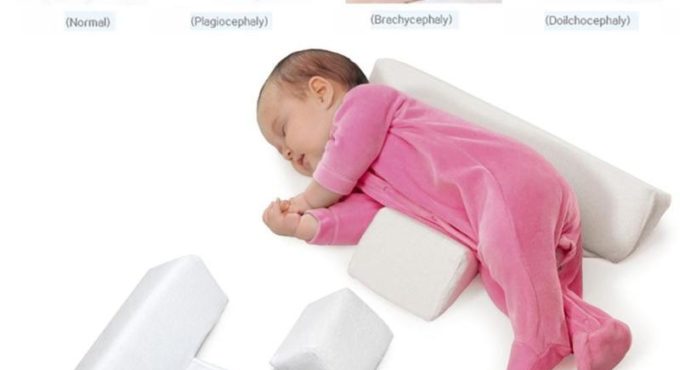 Newborn Baby Shaping Styling Pillow Anti-rollover Side Sleeping Pillow Triangle Infant Baby Positioning Pillow For 0-6 Months