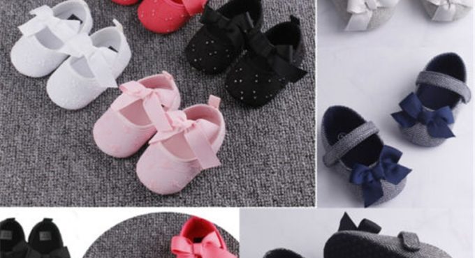 PUDCOCO Newborn Baby Kids Casual Shoes Girl Toddler Soft Sole Crib Shoes Prewalker 0-18M