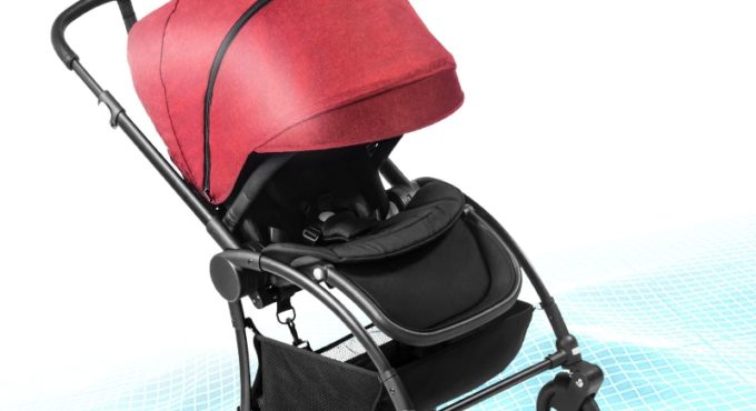 high landscape baby Stroller can sit and recline Folding portable two-way shock baby stroller