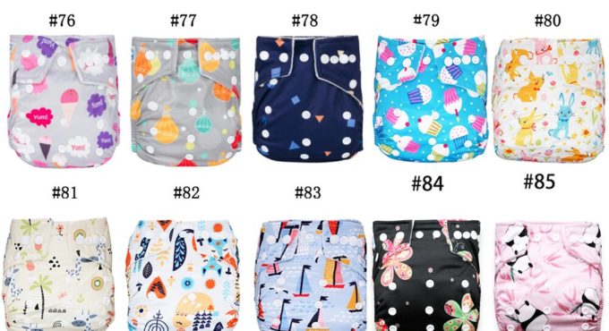 100pcs Diapers +100pcs Microfiber Absrobent Liners/Insert Babyland Baby Cloth Nappy Microfleece Diaper Washable and Reusable New