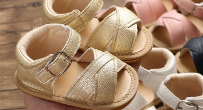 PUDCOCO Infant Baby Girl Boy Sandals Prewalker Non-slip Child Summer PU Leather Shoes