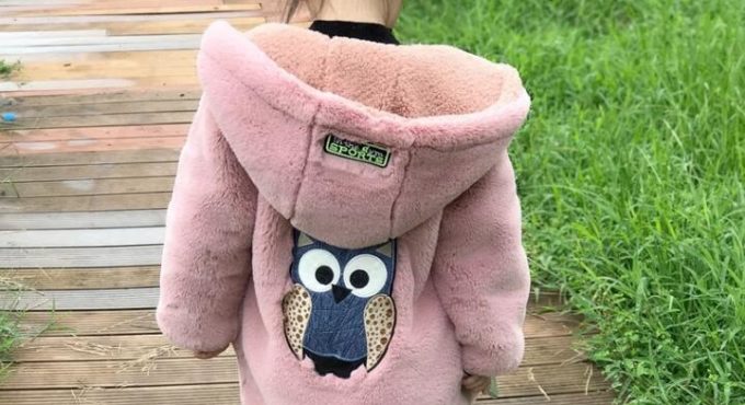 2019 New Winter Baby Girls Clothes Faux Fur Fleece Coat Pageant Warm Jacket Xmas Snowsuit 1-8Y Baby Hooded Jacket Outerwear