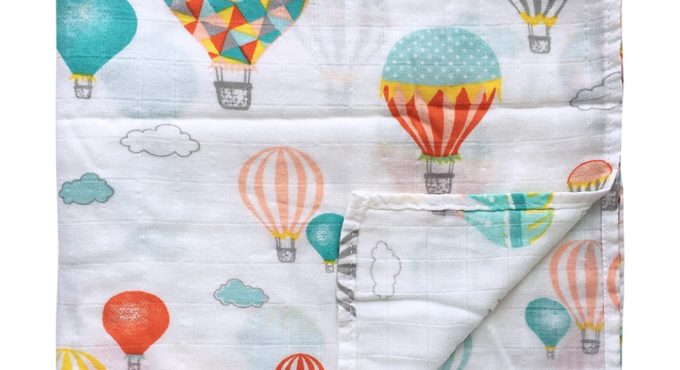 New Prints Baby Swaddle Wraps Bamboo Cotton Baby muslin Blankets Baby Stroller Cover