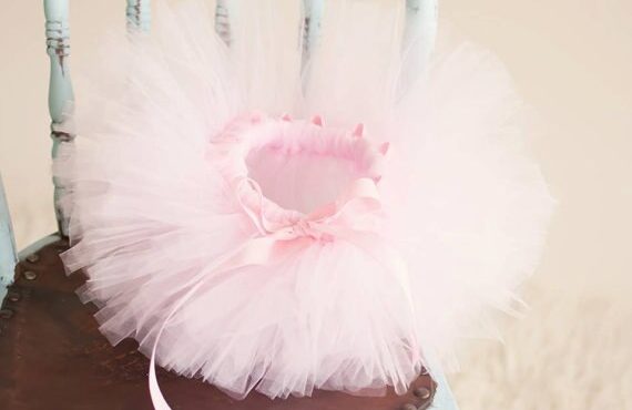 Cute Baby Crochet Tutu Skirts Infant Girls Tulle Pettiskirt Tutus with Ribbon Bow Children Birthday Party Skirts 30Pcs/lot EMS