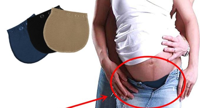 3Pcs/Set Pregnancy Stretch Waist Band Belt Adjustable Lengthen Maternity Elastic Waistline Extender Women Clothes Pant Enlargers