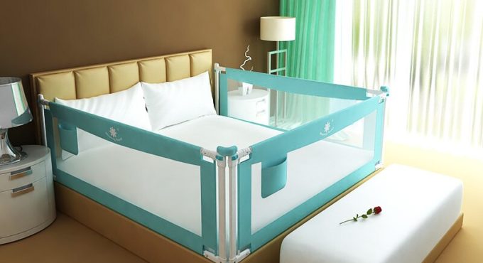 Bed fence baby guardrail 90cm children's bed anti-drop bed railing 2 m 1.8 big bed side baby baffle universal