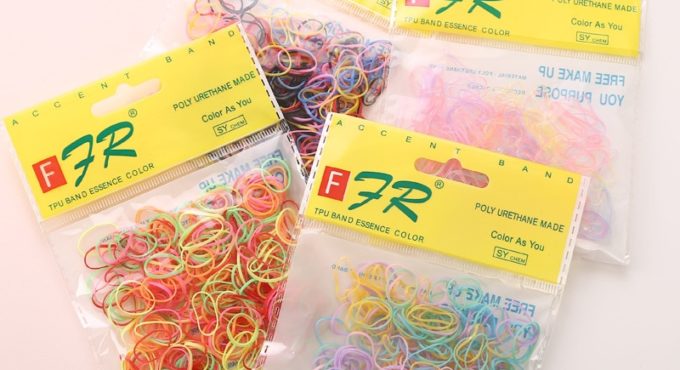 200/1000PCS Cute Girls Colourful Ring Disposable Elastic Hair Bands Ponytail Holder Rubber Band Scrunchies Kids Hair Accessories