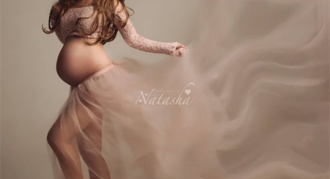 Maternity Tulle Photo Shoot Skirt and Tops Sets Maternity Photography Tulle Dress Pregnancy Long Tulle Photography Outfits