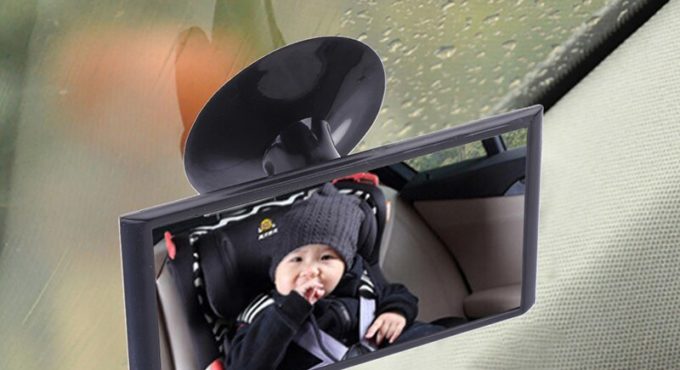 1X Car Truck Easy View Rear Back Seat Baby Child Safety Mirror Suction Mirror