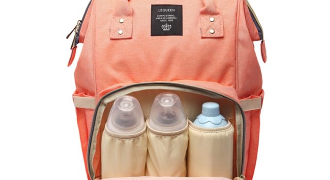 New Style Lequeen Diaper Bag Backpack Mummy Maternity Large Capacity Infant Baby Travel Backpack Nipple Nursing Bag for Baby