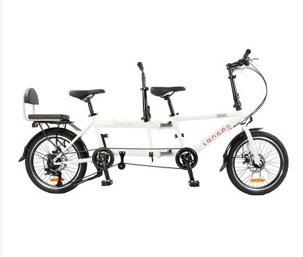 taga brand Parent-child bike bicycle mother child bike bicycle folding twin bike parent bicicletas travel l Trailer micr trike