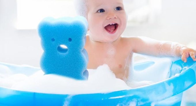 Children's Bath Sponge Soft Comfortable Baby Kids Rubbing Sponge Cute Cartoon Bath Artifact