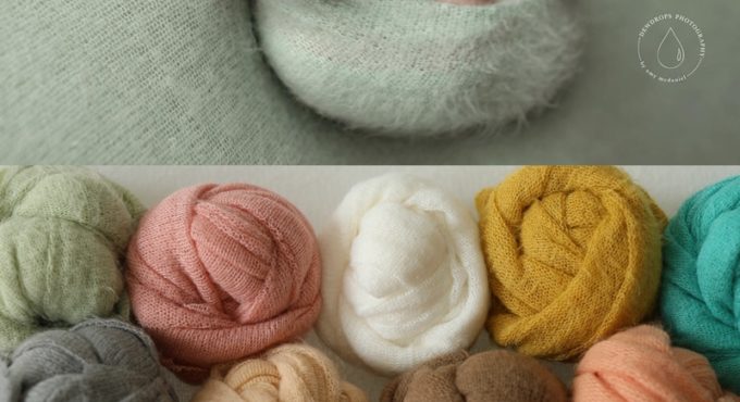 9 color Newborn Photography Props Baby Wraps Photo Shooting Accessories Photograph Studio Blanket Backdrop Mohair Elastic Fabric