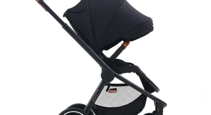 Kidsworld luxury 2 in 1 baby stroller high landscape stroller can sit two-way sleeping basket baby carriage free shipping