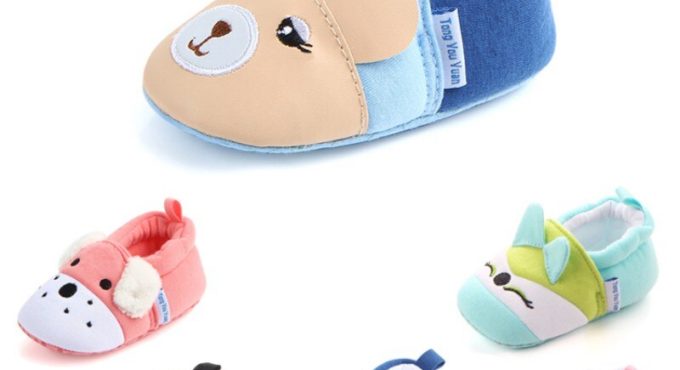 Children Cotton Shoes Kids Home Slippers Boys And Girls Baby Cute Cartoon Thickening Warm Indoor Shoes